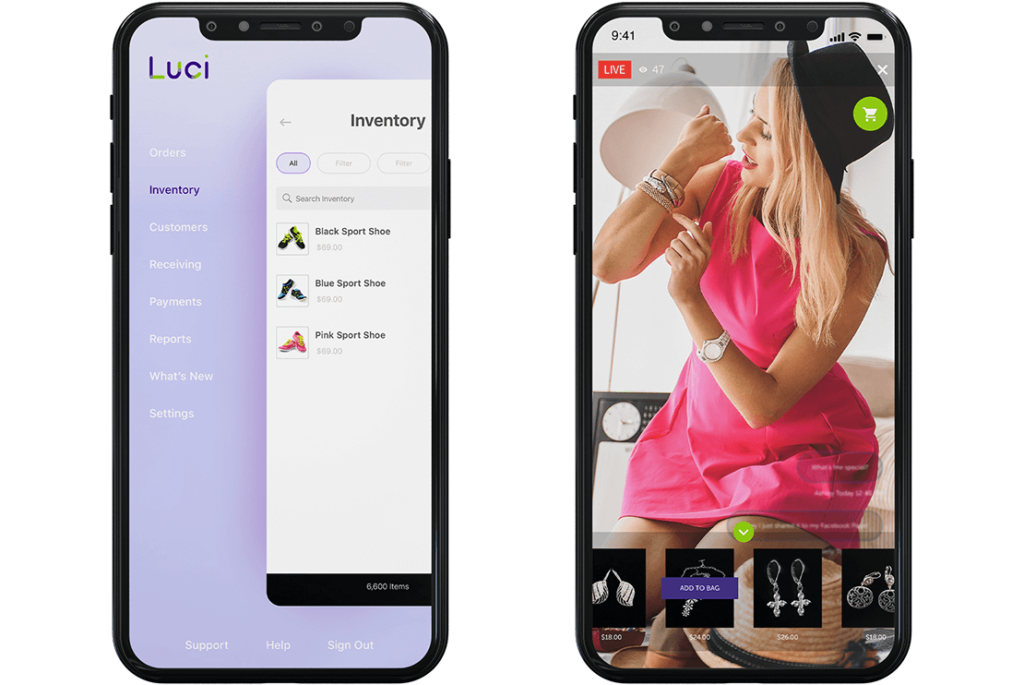 Luci Mobile Screens